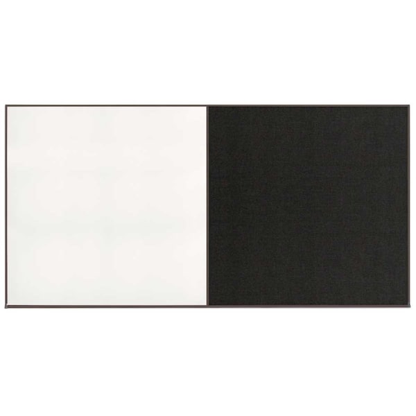 Enclosed Corkboard, 1 Door, 72"x36", 4" Fra